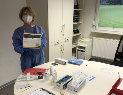 Roswitha Struzena, Koordinatorin für den ambulanten Hospizdienst