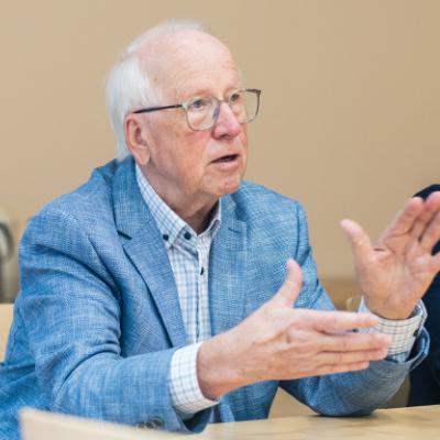 Gründungsvorsitzender Werner Schnuppe zur Zeit der Wende