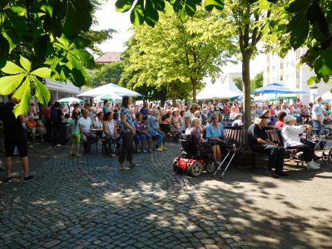 Impressionen vom Grunaer Brunnenfest