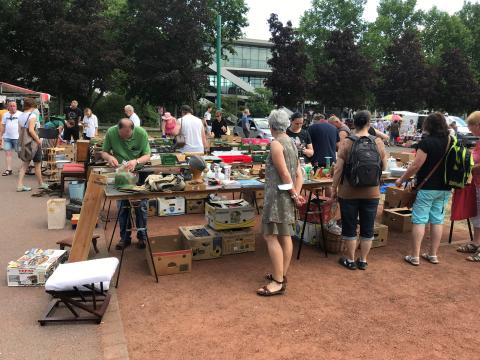 Trödelmarkt Juli Dresden