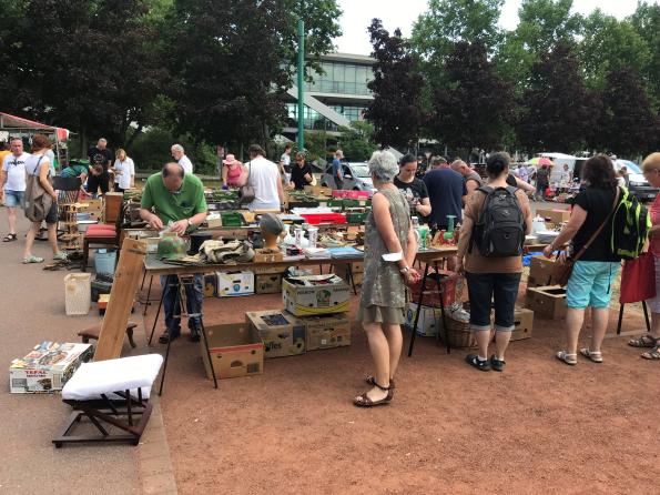 Trödelmarkt Juli Dresden