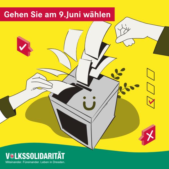 Kommunalwahlen 2024 am 9. Juni 2024 in Dresden