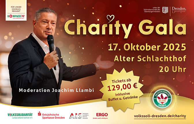 Charity Gala Dresden am 17. Oktober 2025