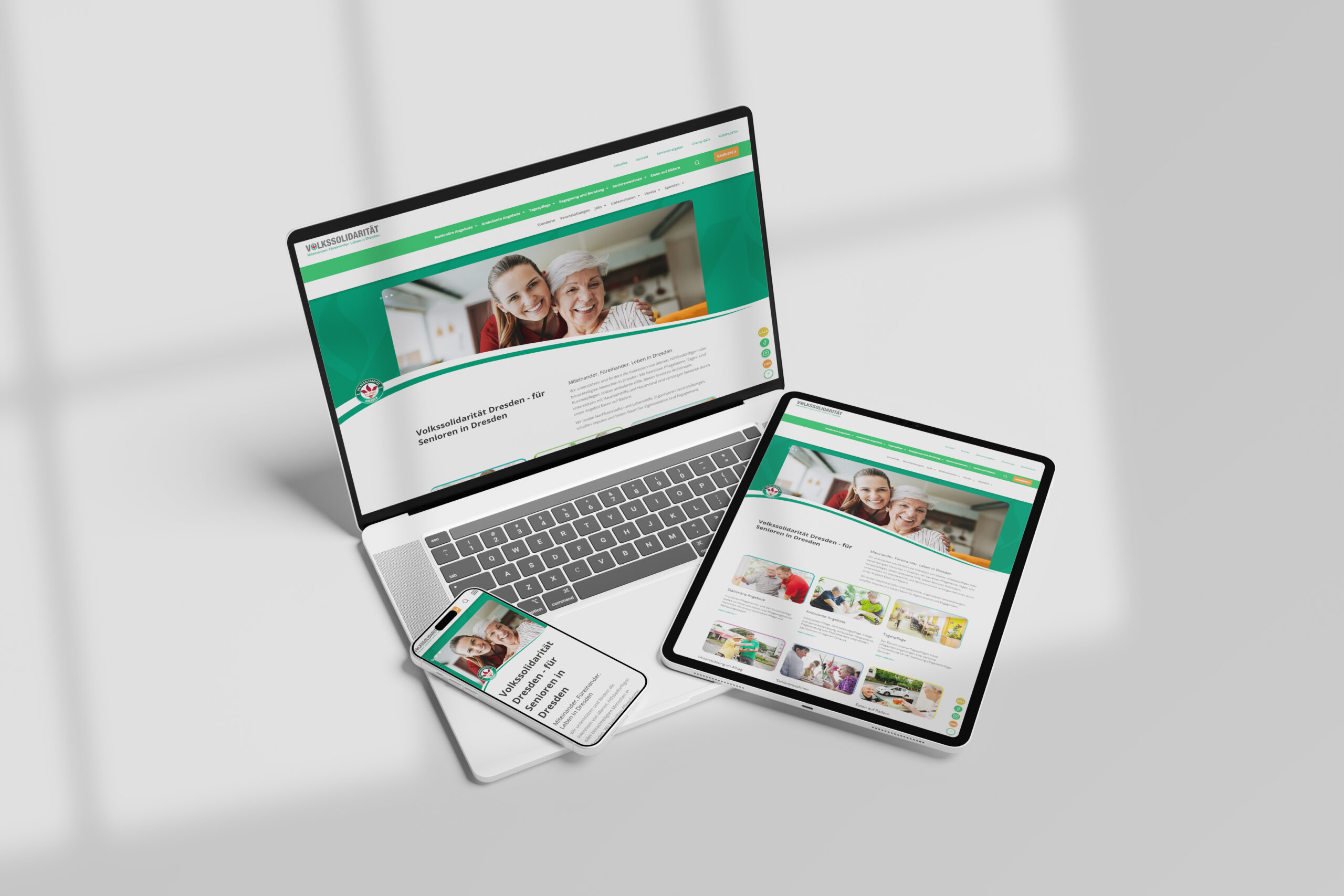 Unsere neue Webseite ist online