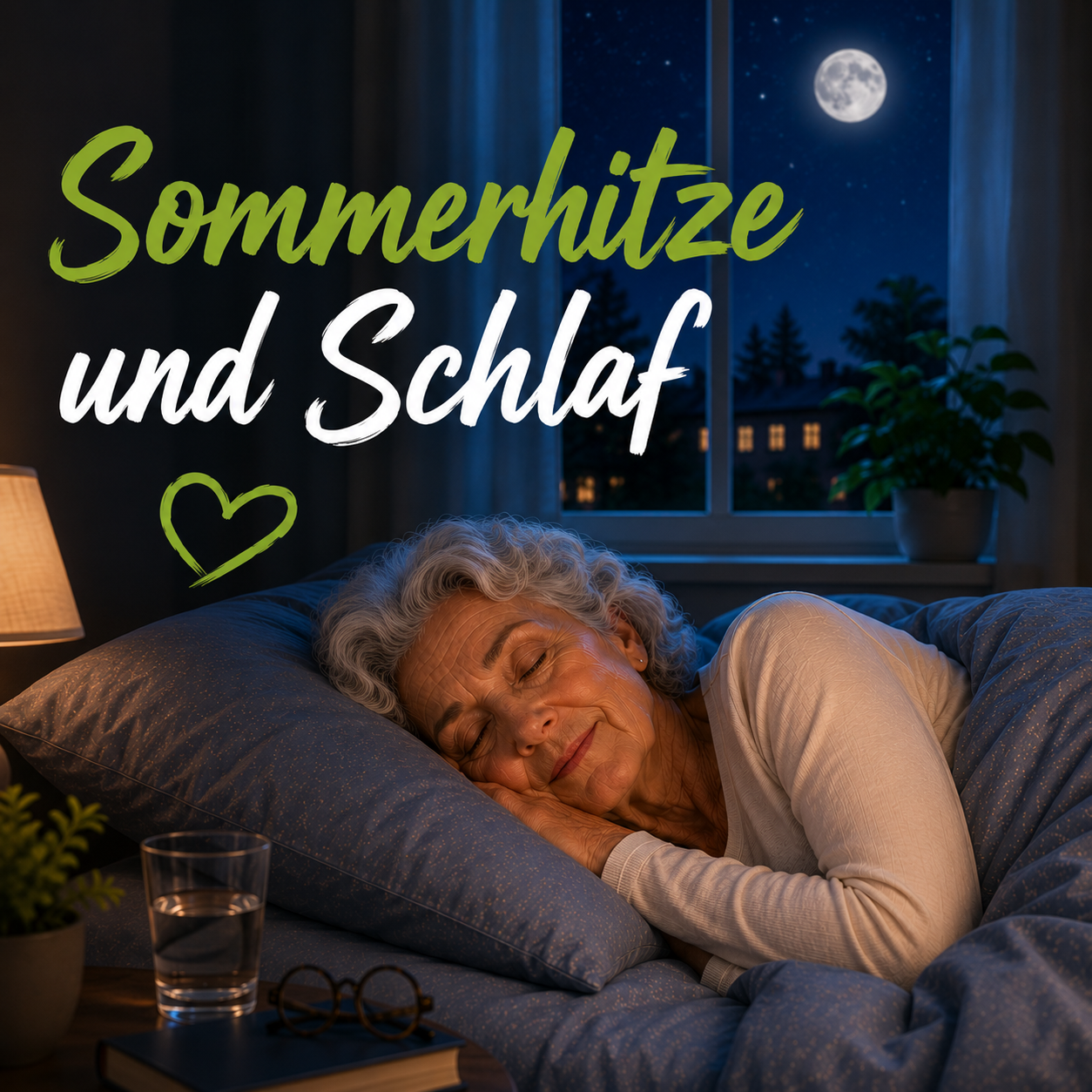 Guter Schlaf bei Hitze - Tipps für Senioren