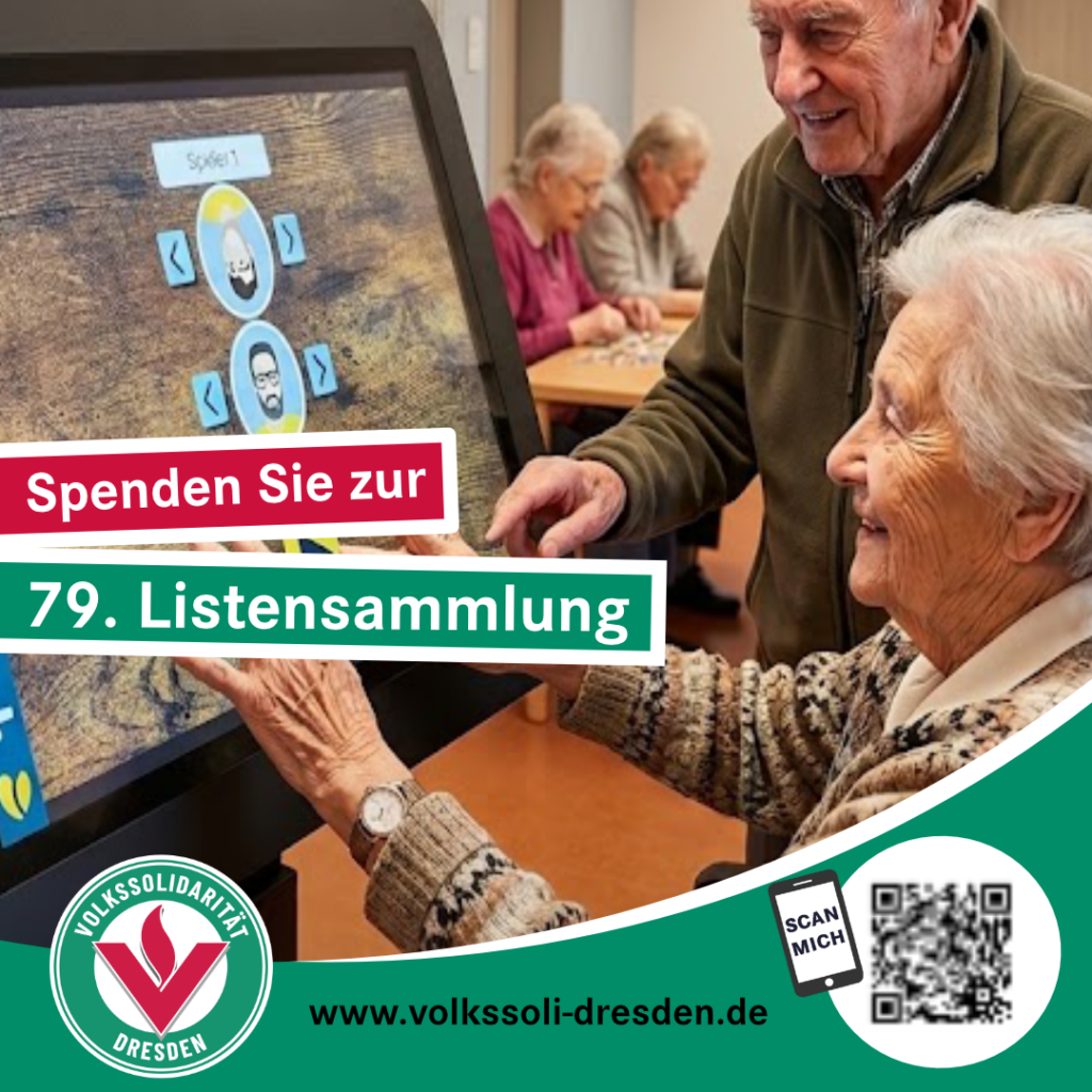 Spenden zur 79. Listensammlung Volkssolidarität Dresden