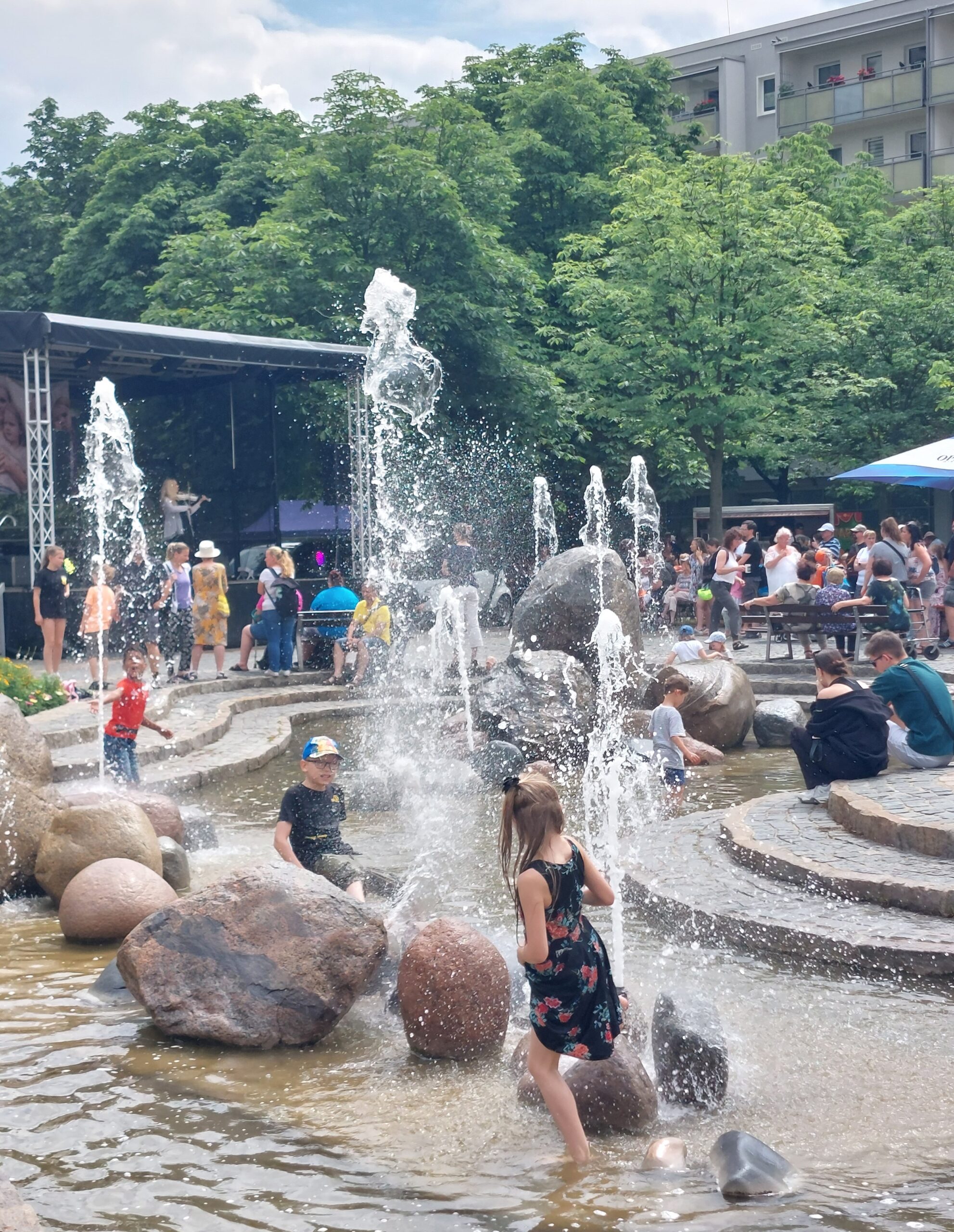 Brunnenfest 2024 in Dresden Gruna