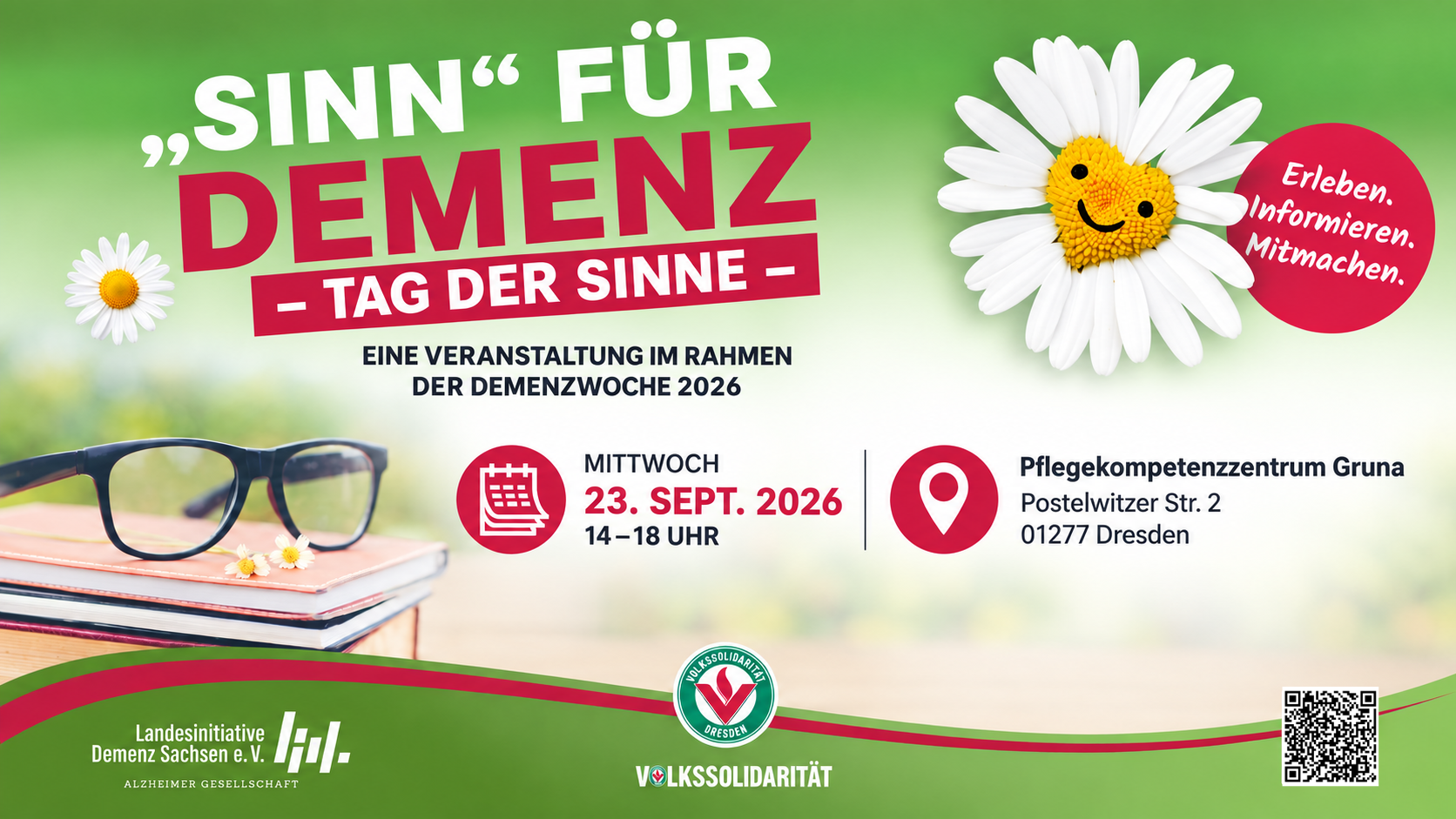Tag der Demenz 23. September 2026 Dresden Gruna