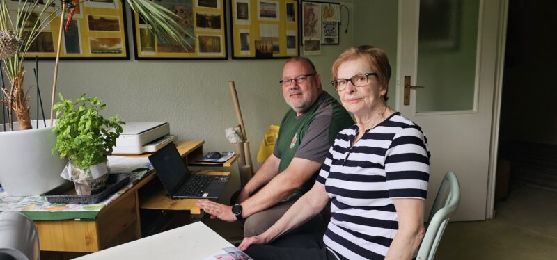 Monika Rautenberg und Andreas Noack, Alltagsbegleiter in Dresden Ost